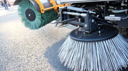 How Concrete Sweeping Services Reduce Hazards on Construction Sites